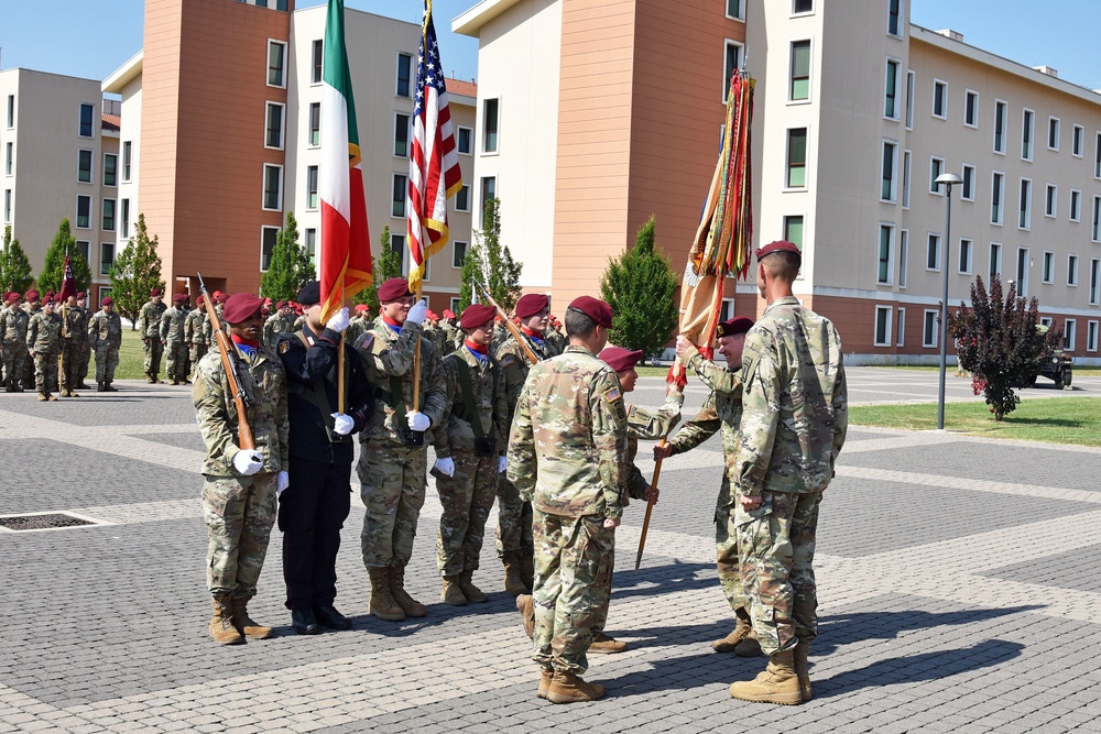 173rd Brigade Support Battalion, 173rd Airborne Brigade, Change of Command Ceremony, June 24, 2019