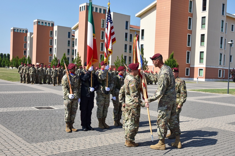 173rd Brigade Support Battalion, 173rd Airborne Brigade, Change of Command Ceremony, June 24, 2019