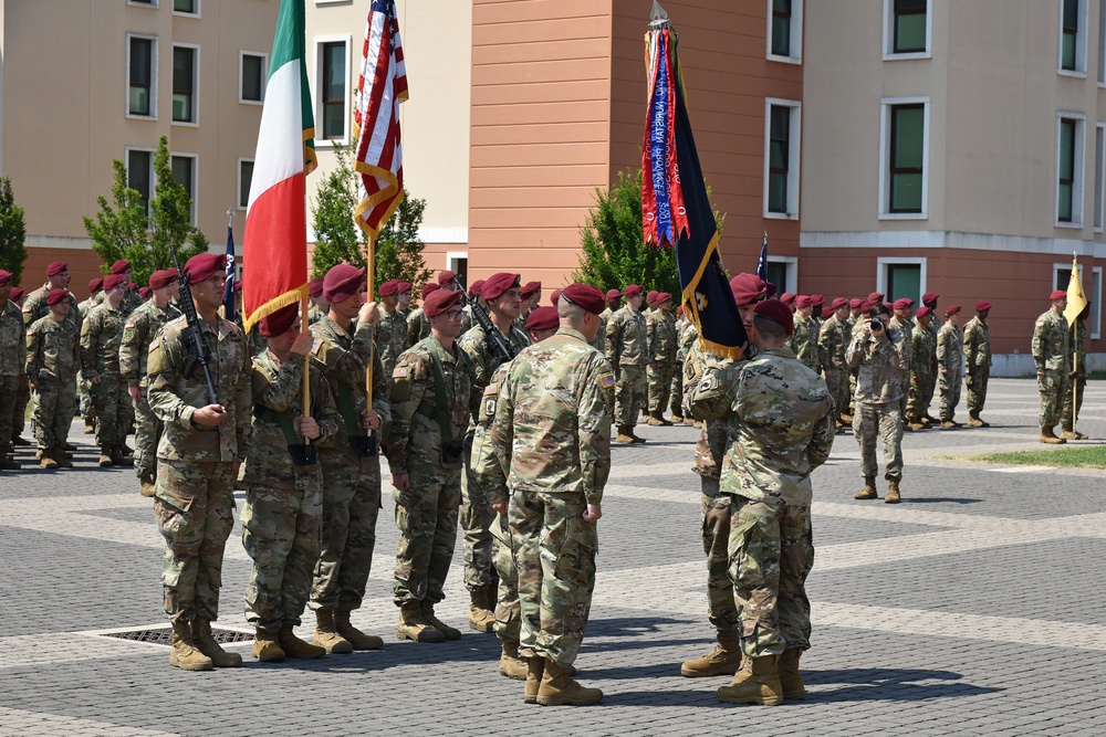 2nd Battalion, 503rd Infantry Regiment, 173rd Airborne Brigade, Change of Responsibility Ceremony, June 24, 2019