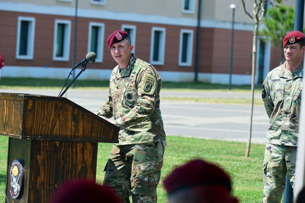 2nd Battalion, 503rd Infantry Regiment, 173rd Airborne Brigade, Change of Responsibility Ceremony, June 24, 2019