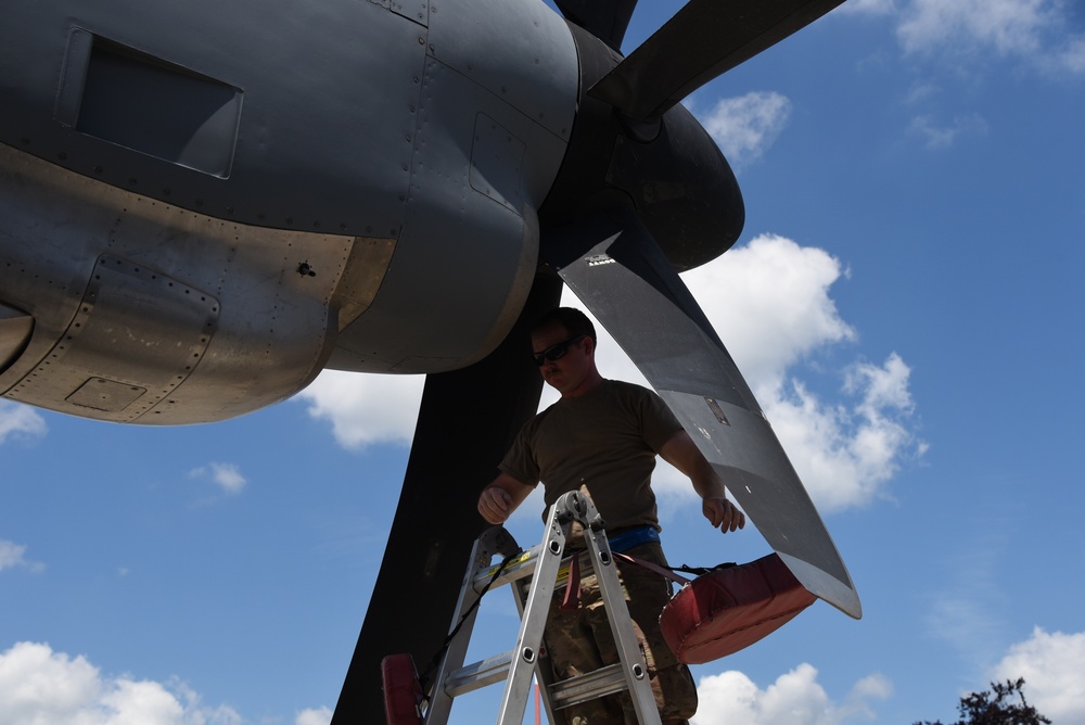Maintenance checks 815th AS C-130Js