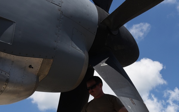 Maintenance checks 815th AS C-130Js