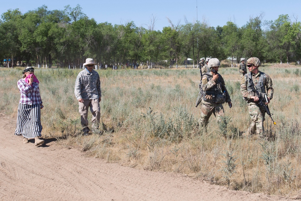 Situational Training Exercises (STX) Lanes at Steppe Eagle 19
