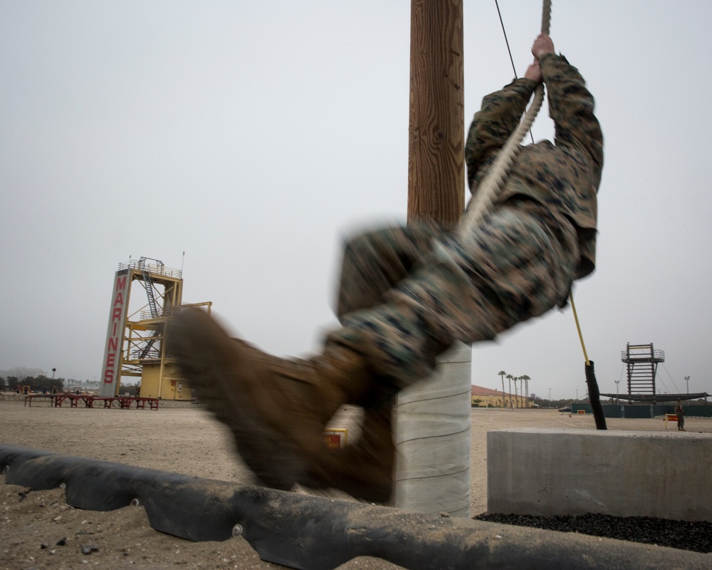 CSSC revisit the Confidence Course in MCRD SD