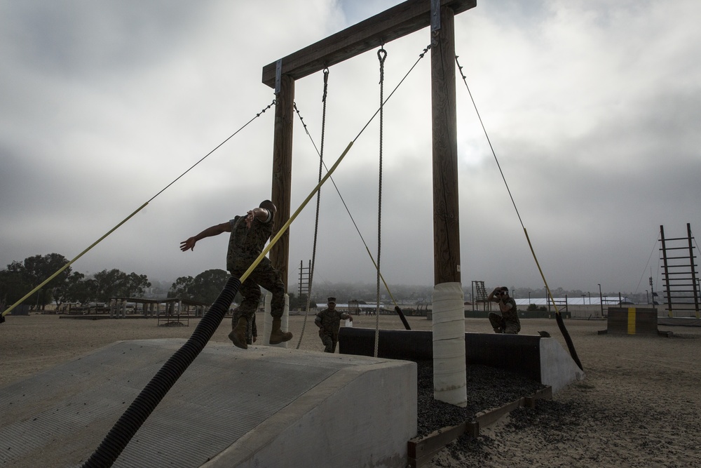 CSSC revisit the Confidence Course in MCRD SD