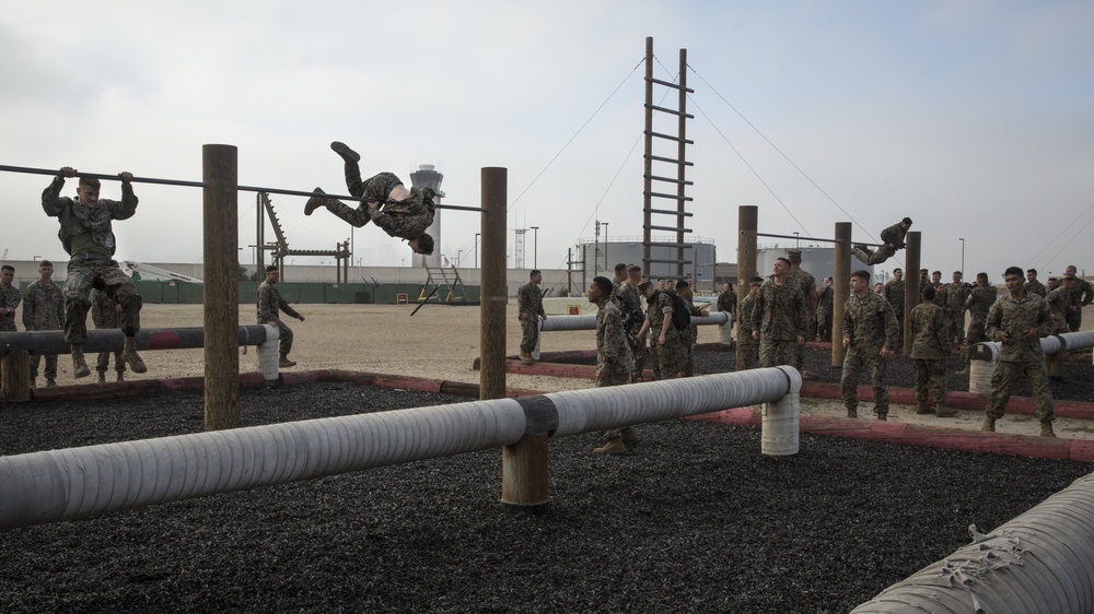 CSSC revisit the Confidence Course in MCRD SD