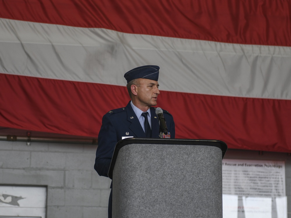 492nd SOTRG hosts change of command ceremony