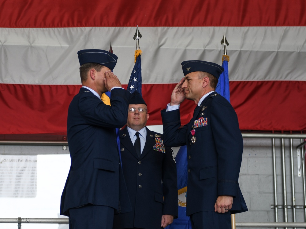 492nd SOTRG hosts change of command ceremony