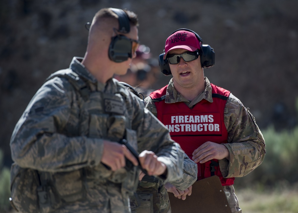 124th Security Forces Squadron participates in shooting course