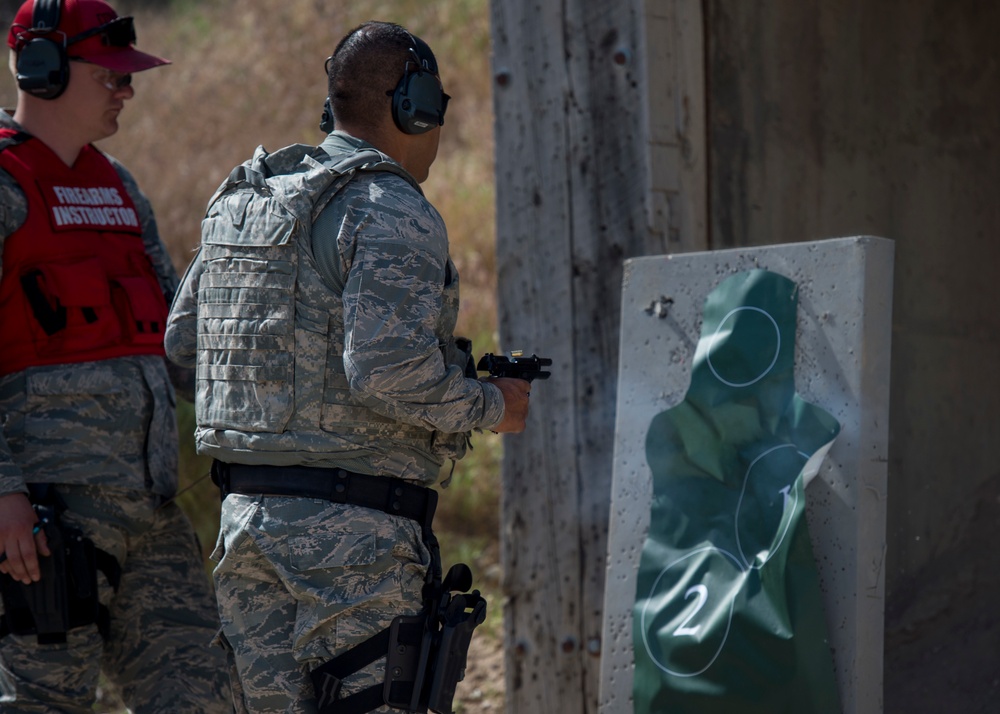 124th Security Forces Squadron participates in shooting course