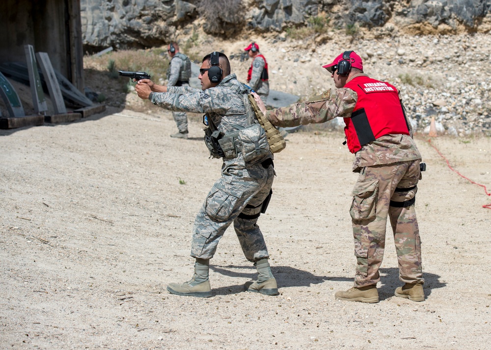 124th Security Forces Squadron participates in shooting course