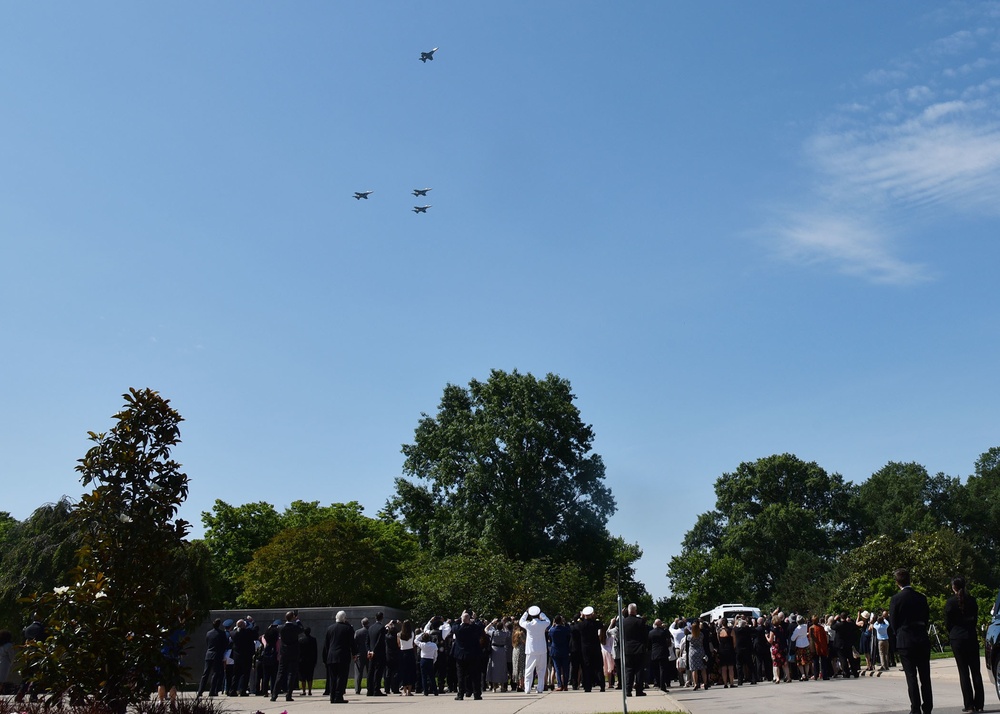 Cmdr. James Mills, USNR, Funeral, Arlington National Cemetery, June 21, 2019