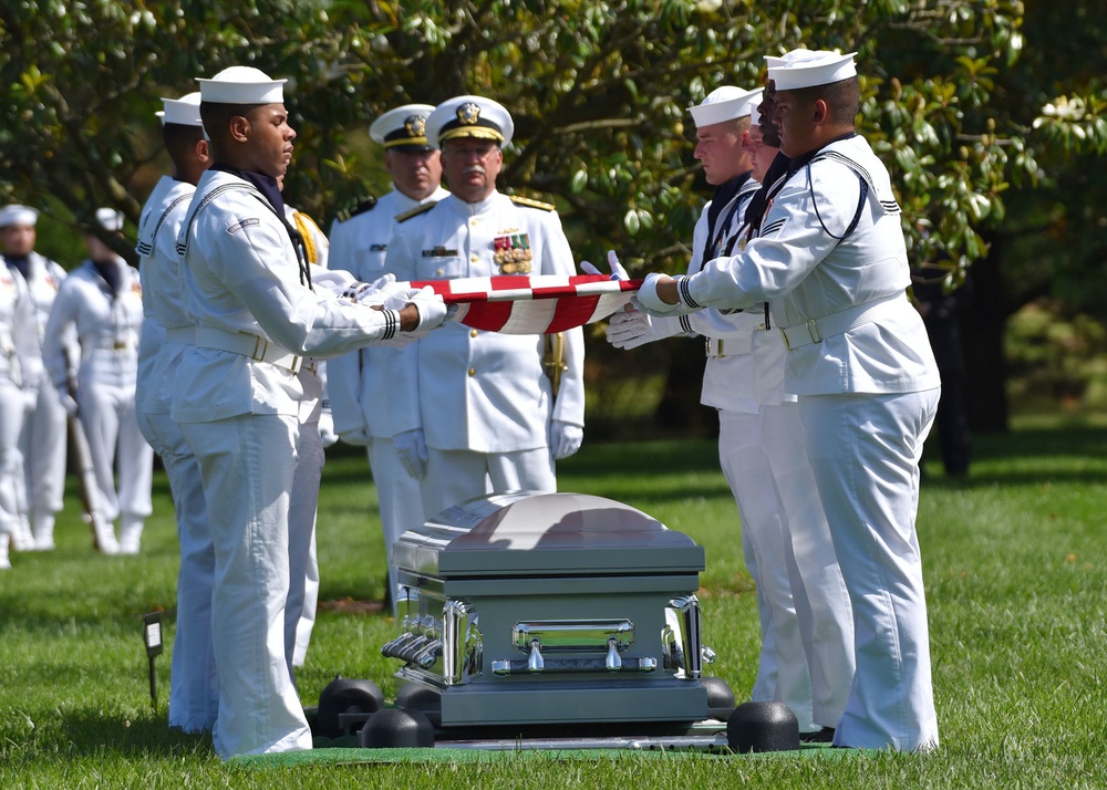 Cmdr. James Mills, USNR, Funeral, Arlington National Cemetery, June 21, 2019