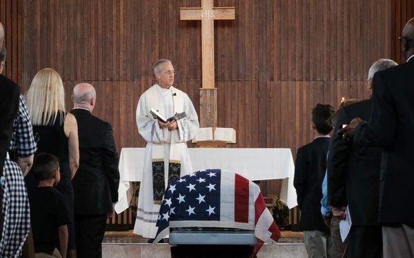 Cmdr. James Mills, USNR, Funeral, Arlington National Cemetery, June 21, 2019