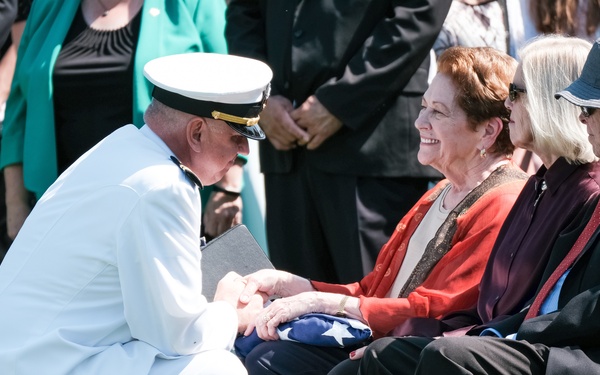 Cmdr. James Mills, USNR, Funeral, Arlington National Cemetery, June 21, 2019