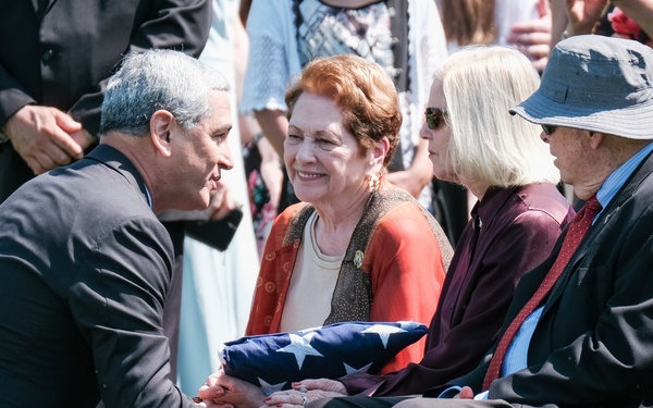 Cmdr. James Mills, USNR, Funeral, Arlington National Cemetery, June 21, 2019