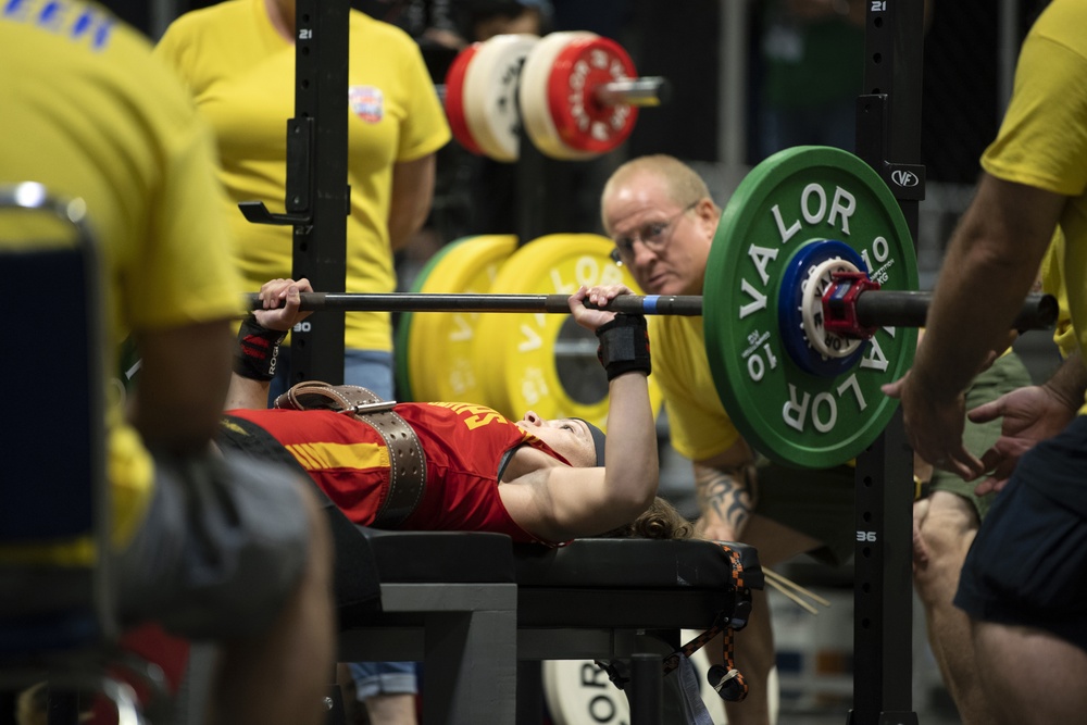2019 DoD Warrior Games Powerlifting