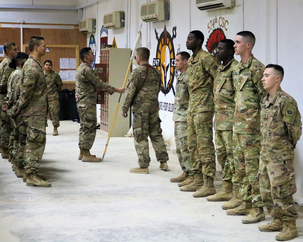 574th Quartermaster Company Awards Ceremony