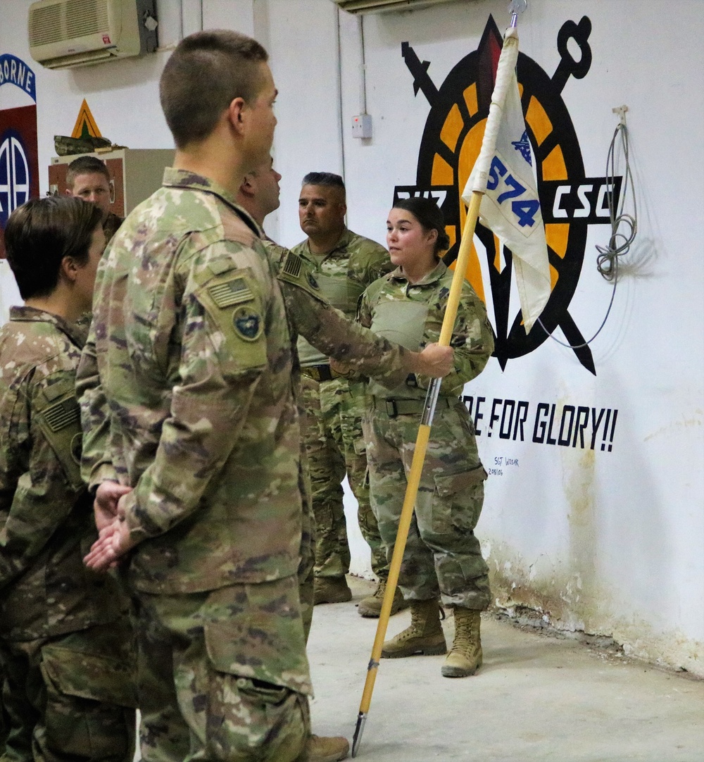 574th Quartermaster Company Awards Ceremony