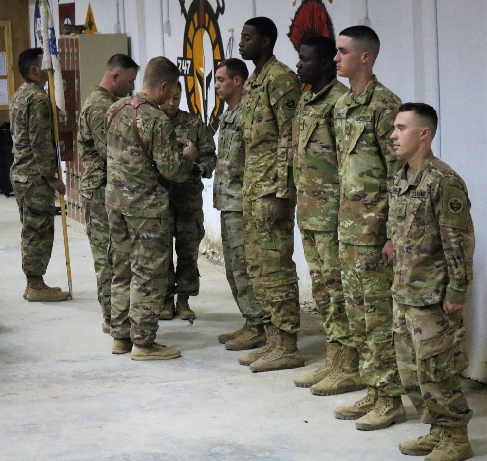 574th Quartermaster Company Awards Ceremony