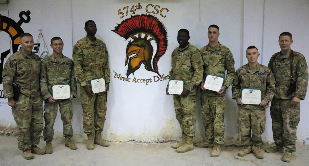 574th Quartermaster Company Awards Ceremony