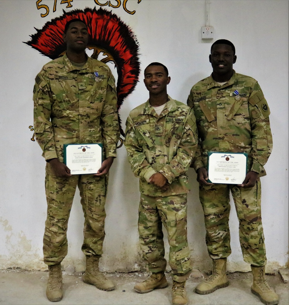 574th Quartermaster Company Awards Ceremony