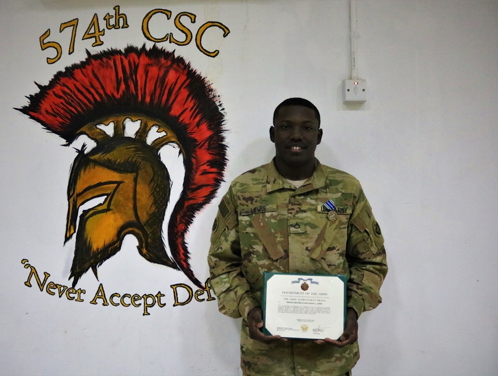 574th Quartermaster Company Awards Ceremony