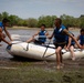 Mongolian Army soldiers conduct riverine training