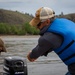 Mongolian Army soldiers conduct riverine training