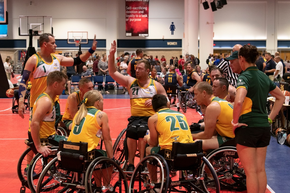 2019 DoD Warrior Games Basketball