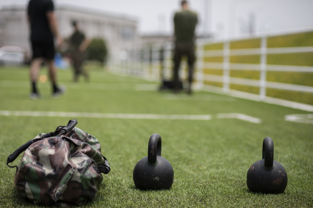 Get after it: MCAS Iwakuni Marines compete for spot in 2019 HITT Championship