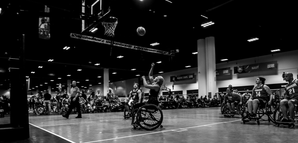Warrior Games Wheelchair Basketball Competition