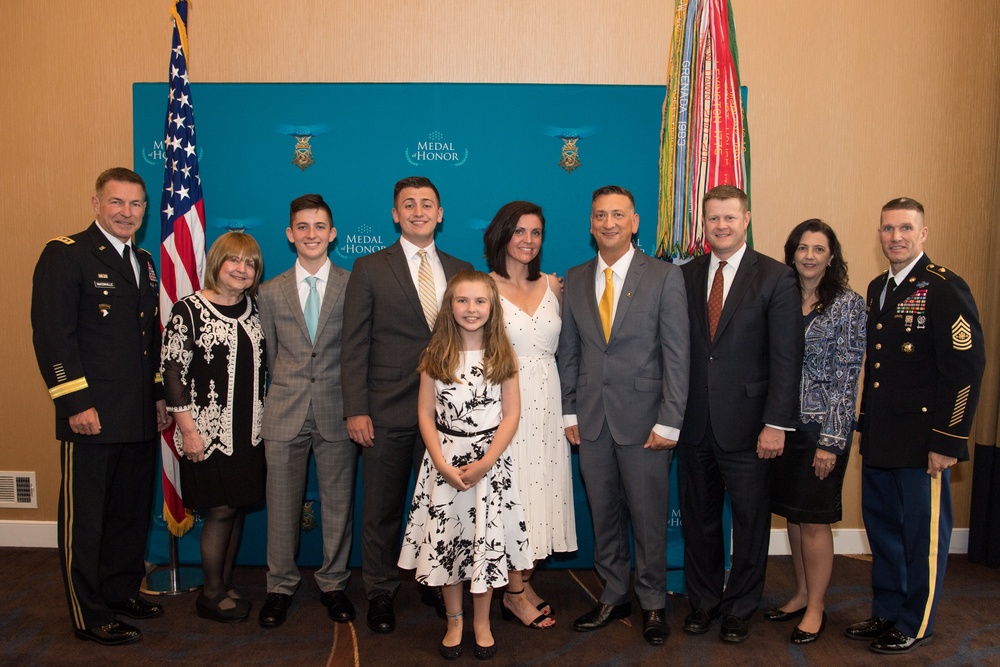 Staff Sgt. David Bellavia MOH Reception