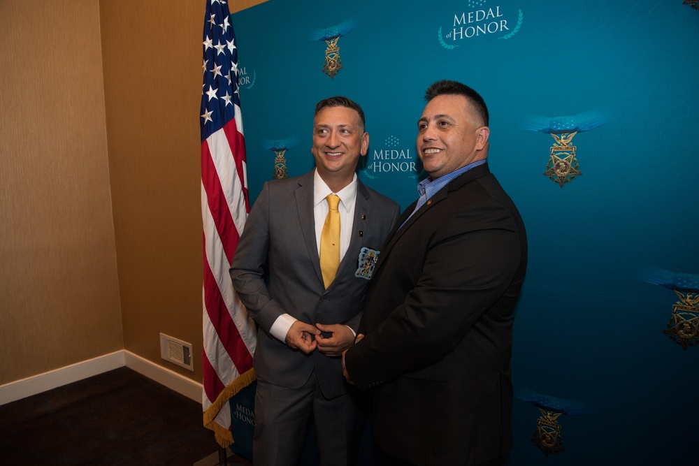 Staff Sgt. David Bellavia MOH Reception