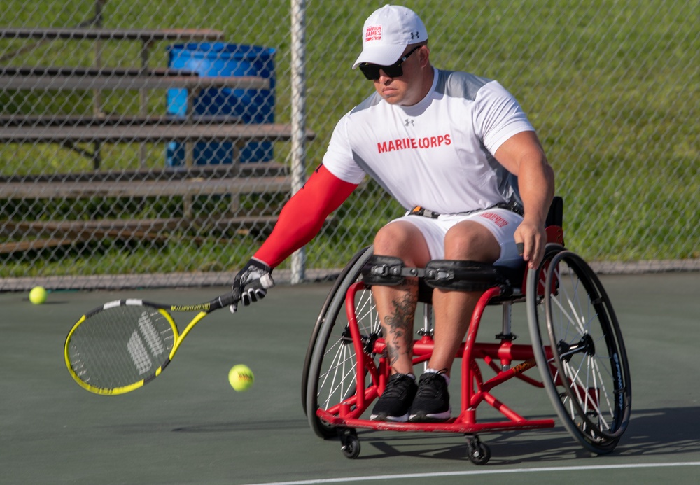 2019 DoD Warrior Games Wheelchair Tennis