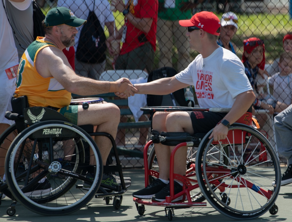 2019 DoD Warrior Games Wheelchair Tennis
