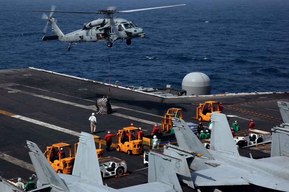 Vertical Replenishment-at-sea