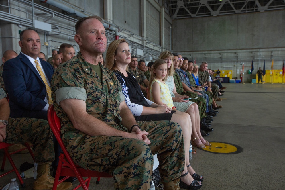 1st MAW Change of Command