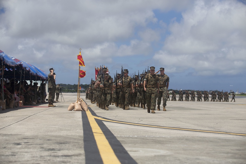 MAG-36 Change of Command