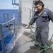 Fresh Water Wash Down Aboard USS Chancellorsville