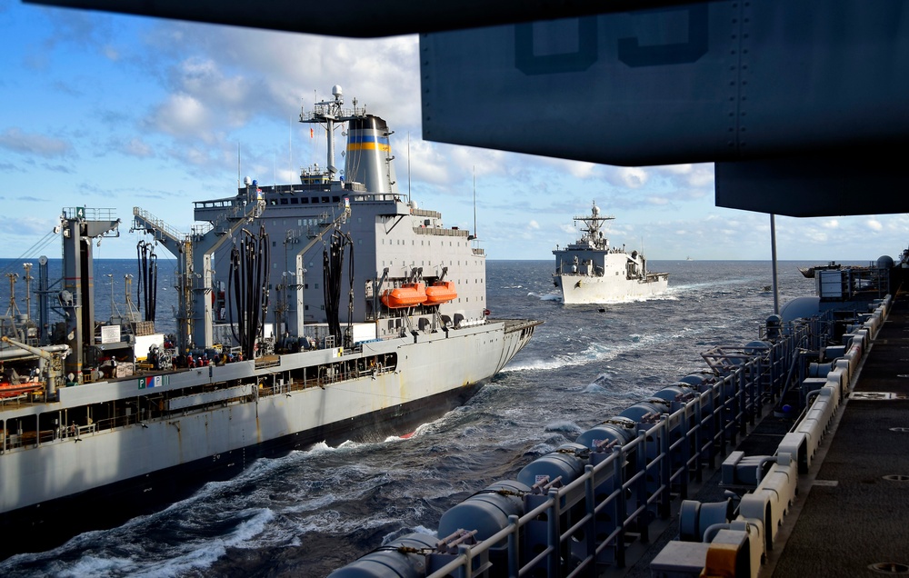 USS WASP (LHD 1) OPERATIONS AT SEA