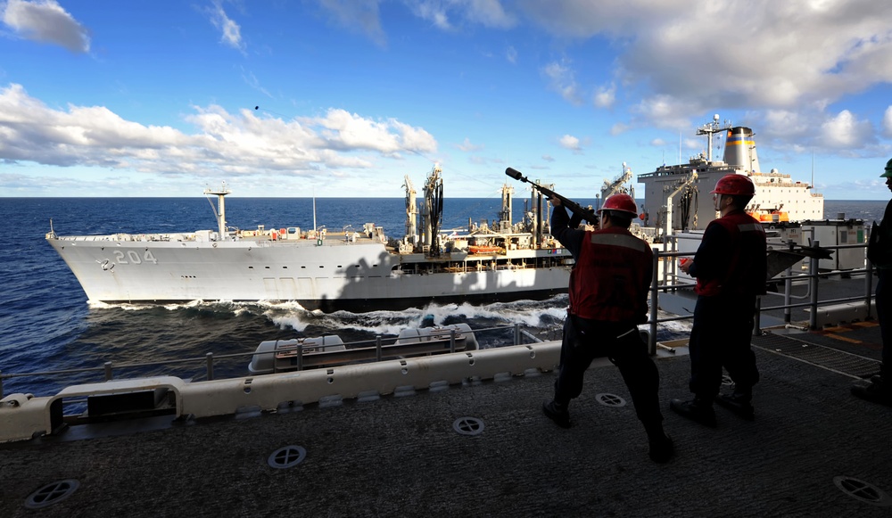 USS WASP (LHD 1) OPERATIONS AT SEA