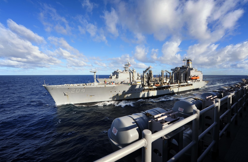 USS WASP (LHD 1) OPERATIONS AT SEA