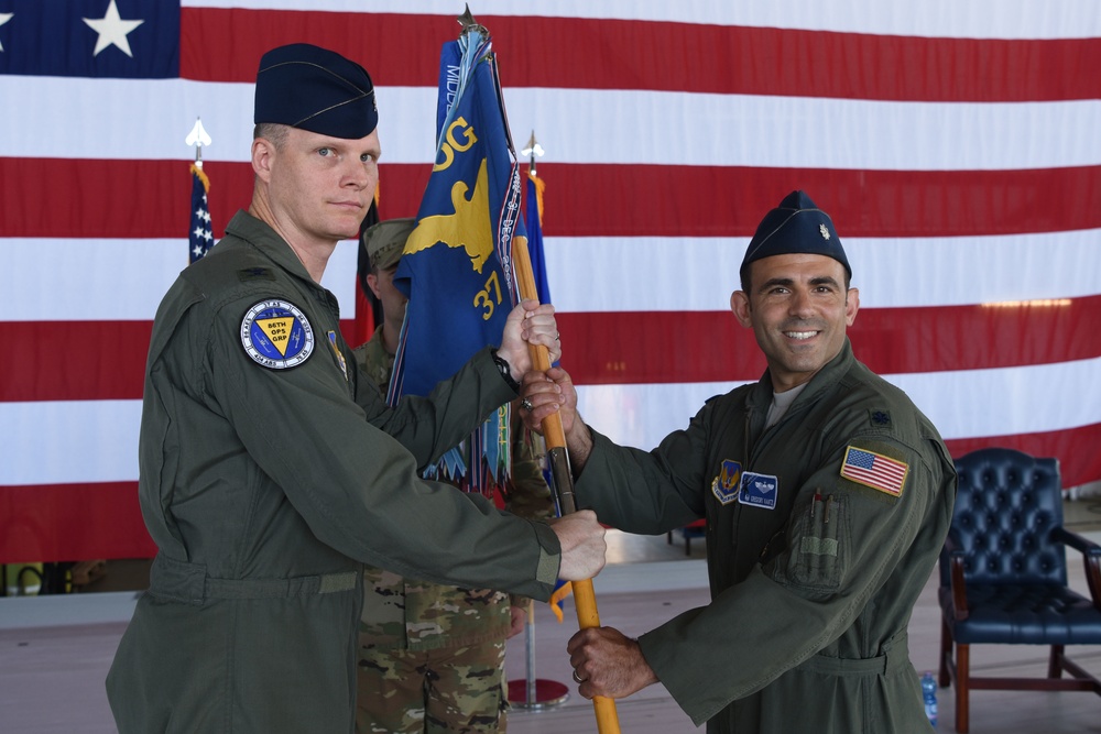 Change of Command; 37th Airlift Squadron