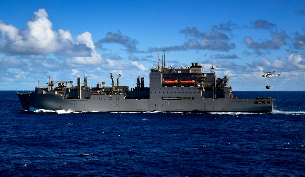 USS WASP (LHD 1) OPERATIONS AT SEA