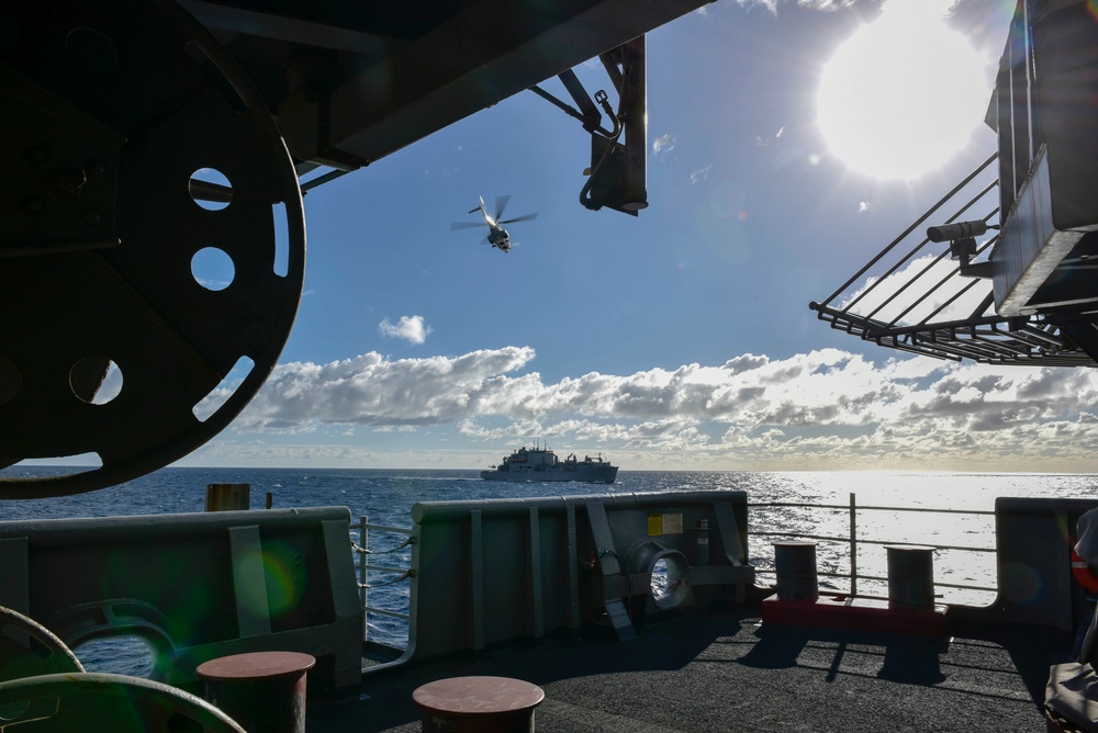 USS WASP (LHD 1) OPERATIONS AT SEA