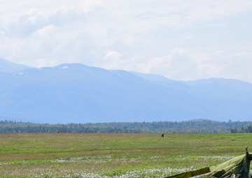 Dobbins, partner units drop Japanese paratroopers for Red Flag Alaska