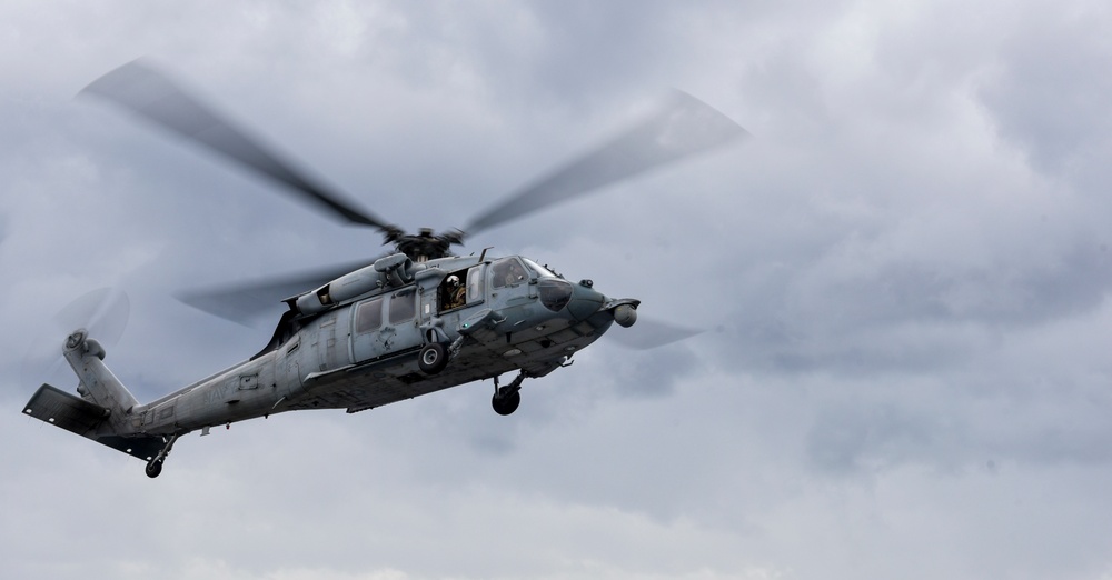 USS WASP (LHD 1) OPERATIONS AT SEA