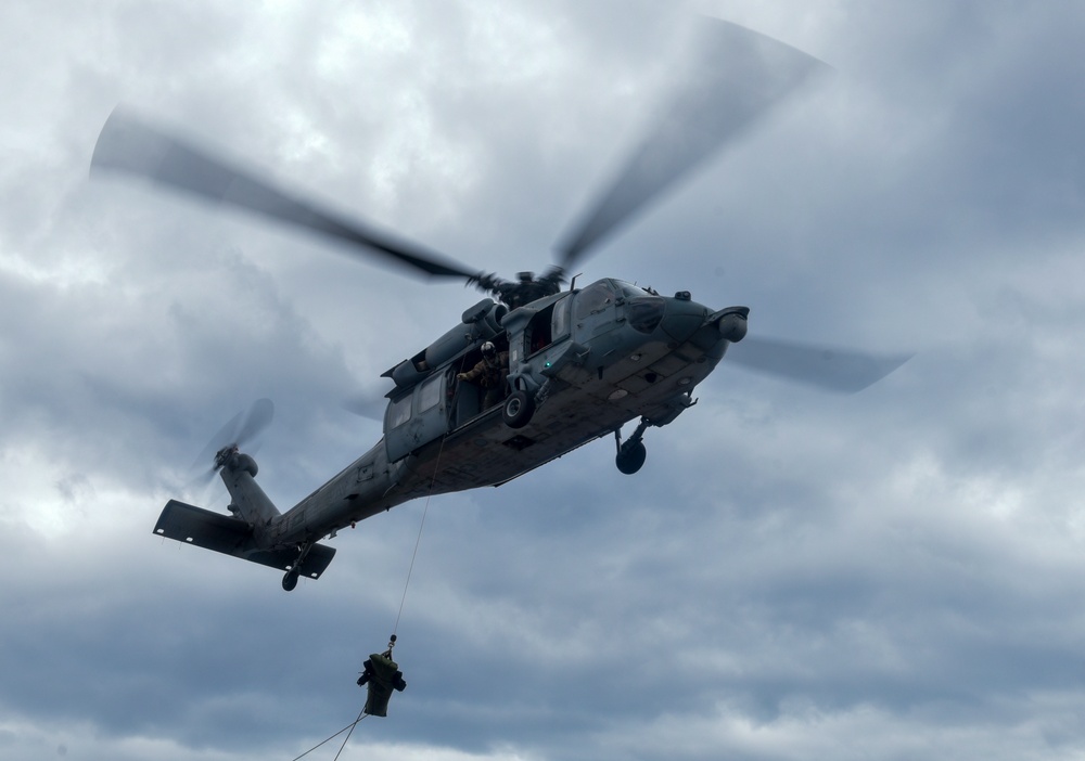 USS WASP (LHD 1) OPERATIONS AT SEA