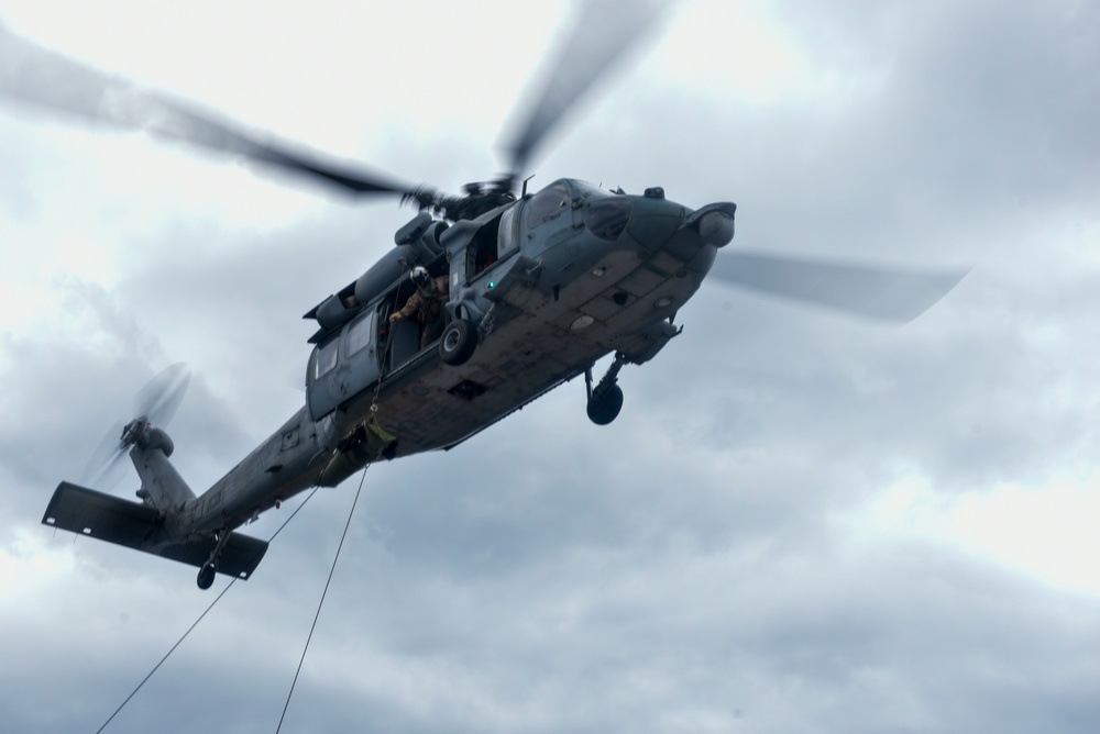 USS WASP (LHD 1) OPERATIONS AT SEA